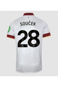 West Ham United Tomas Soucek #28 Voetbaltruitje 3e tenue 2024-25 Korte Mouw